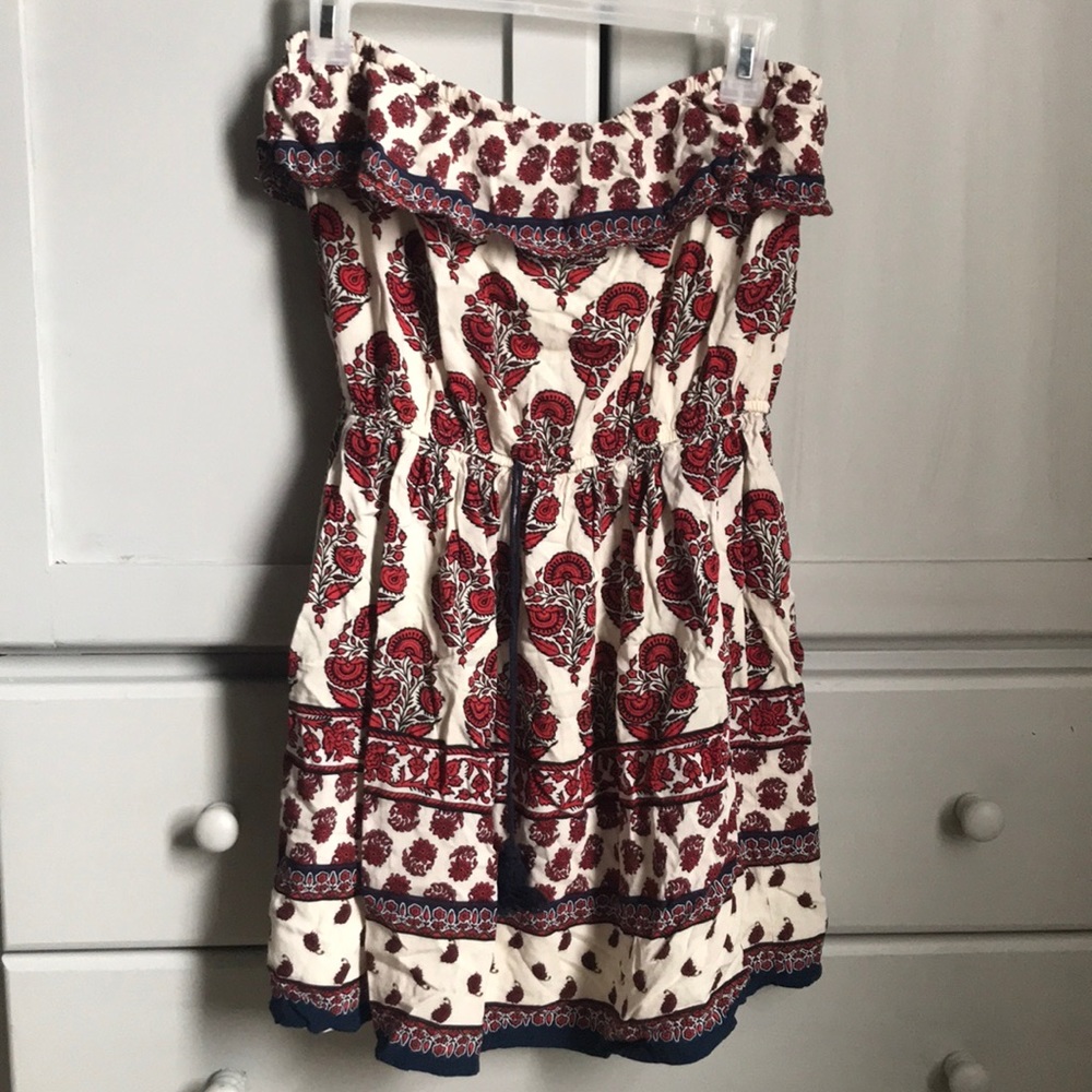 Strapless Summer Dress